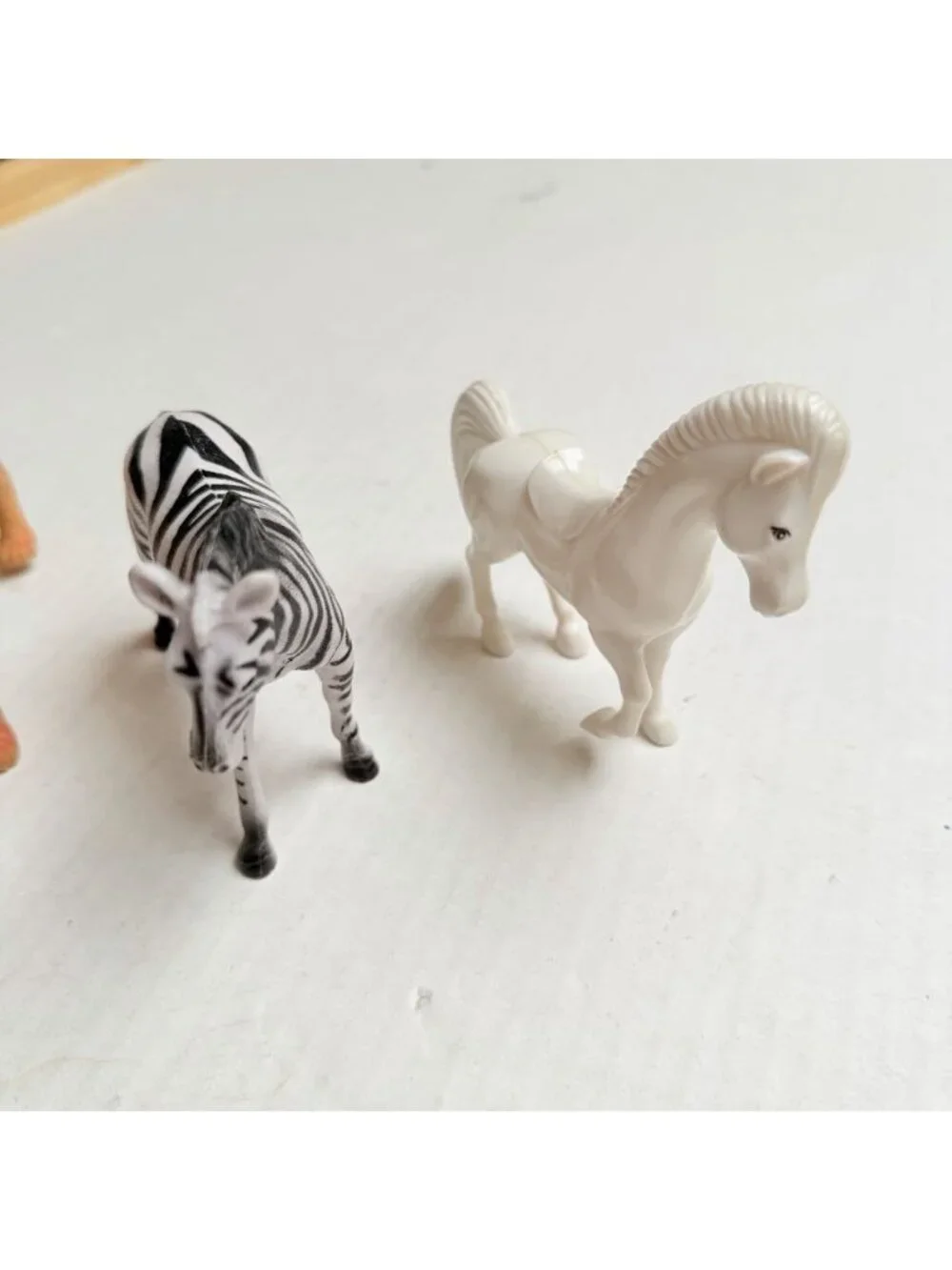 Vintage Jungle Animal Toys Horse Tiger Zebra Kids Gift